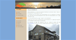 Desktop Screenshot of lofotenht.no